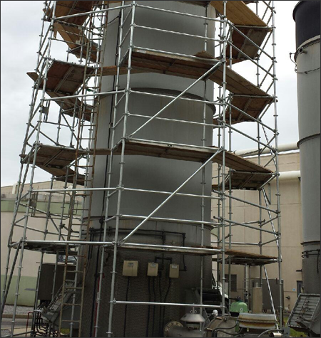 Industrial Scaffolding Rental Systems Tennessee