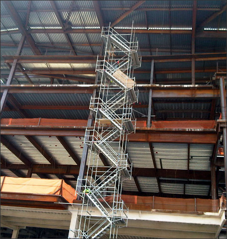 Stair Tower Scaffolding Rental Systems Tennessee