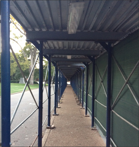 Sidewalk and Pedestrian Canopy Systems Tennessee